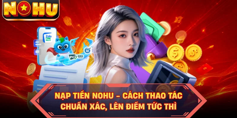 Nạp Tiền NOHU - Cách Thao Tác Chuẩn Xác, Lên Điểm Tức Thì